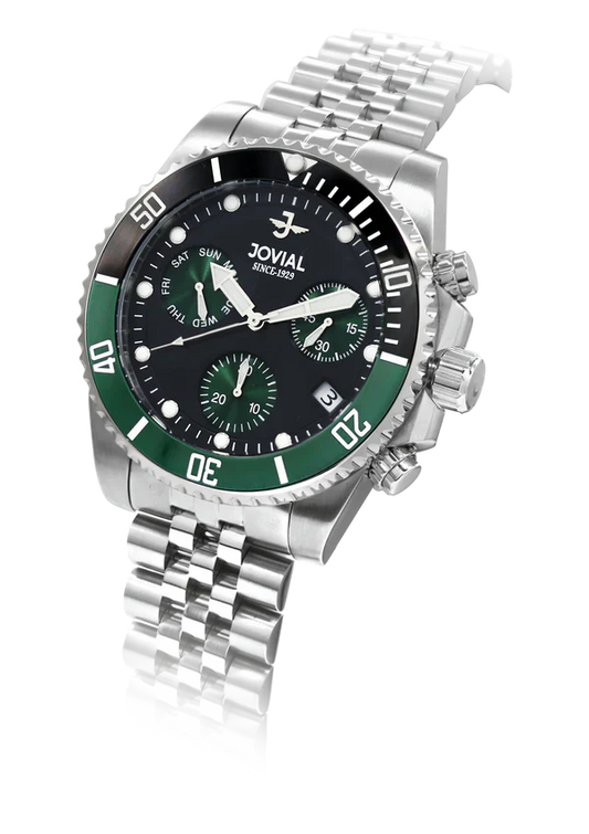 JOVIAL 6703GSMC03GR MEN WATCH