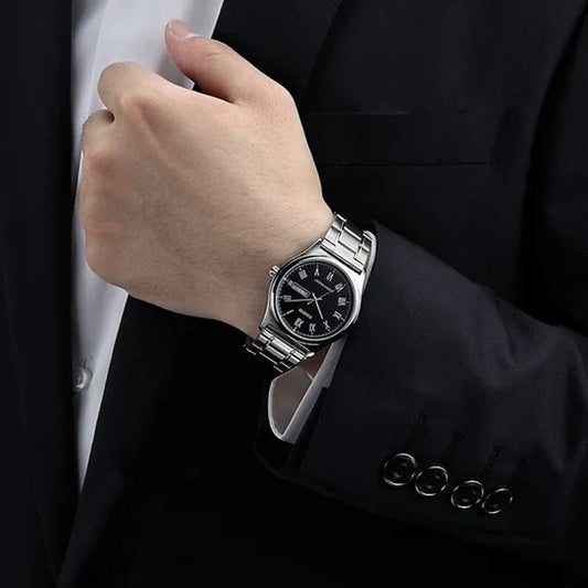 Casio Wristwatch Men's Mtp-V006D-1B Black Vintage Steel