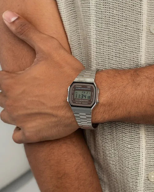 CASIO A168WA-5A MEN WATCH