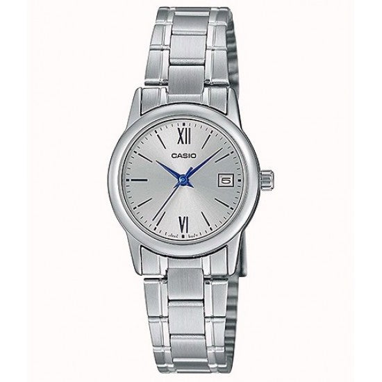 Casio LTP-V002D-7B3 Stainless Steel, Women Watches