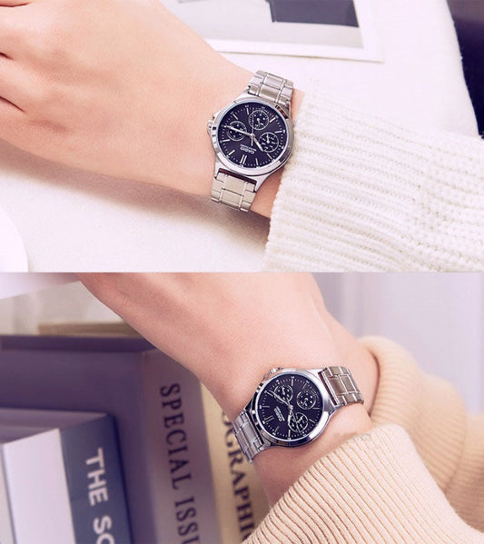 Casio LTP-V300D-1A Stainless Steel, Women Watches