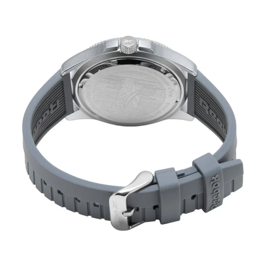 Reebok RV-COT-G3-A1IA-AW Grey Rubber Band Grey Dial For Men