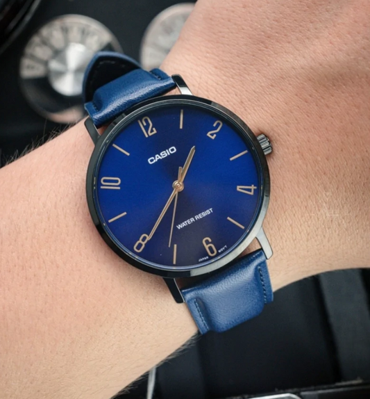 CASIO MTP-VT01BL-2B MEN WATCH