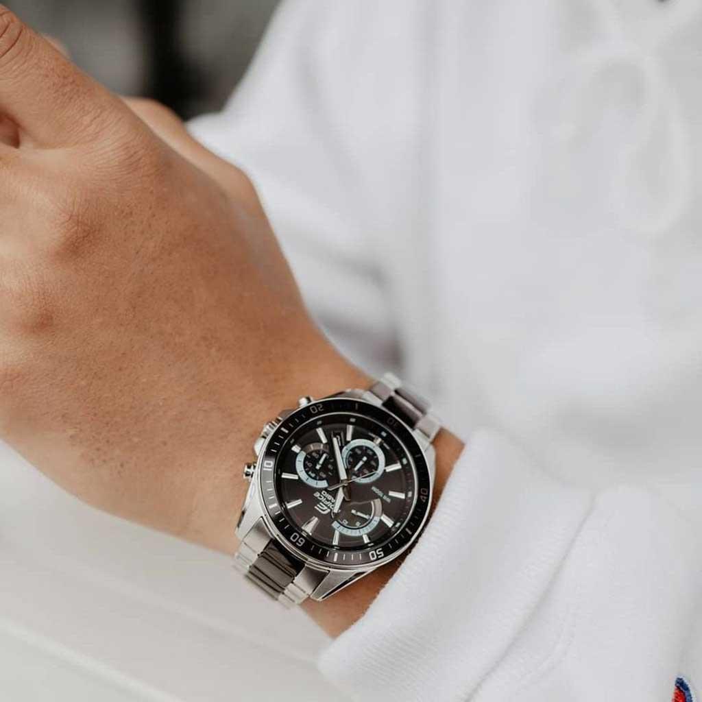 CASIO EDIFICE EFR-552SBK-1A MEN WATCH