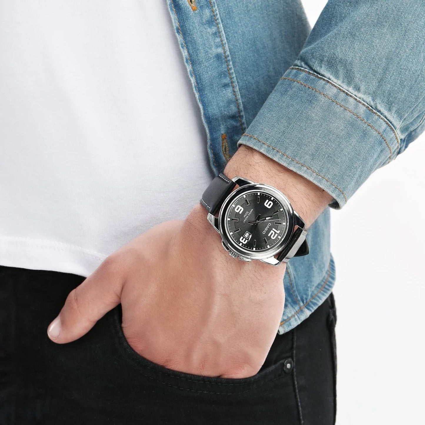Casio Black Watch MTP-1314L-1A, Men