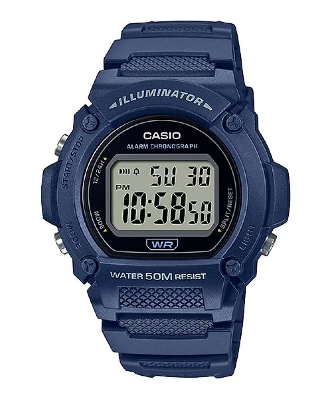 Casio W-219H-2A For Men Digital Watch