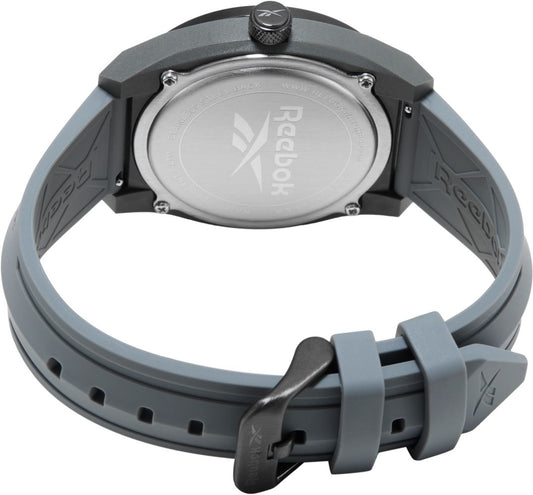 Reebok RV-LGA-G3-PAIA-A1 Grey Rubber Band Grey Dial For Men