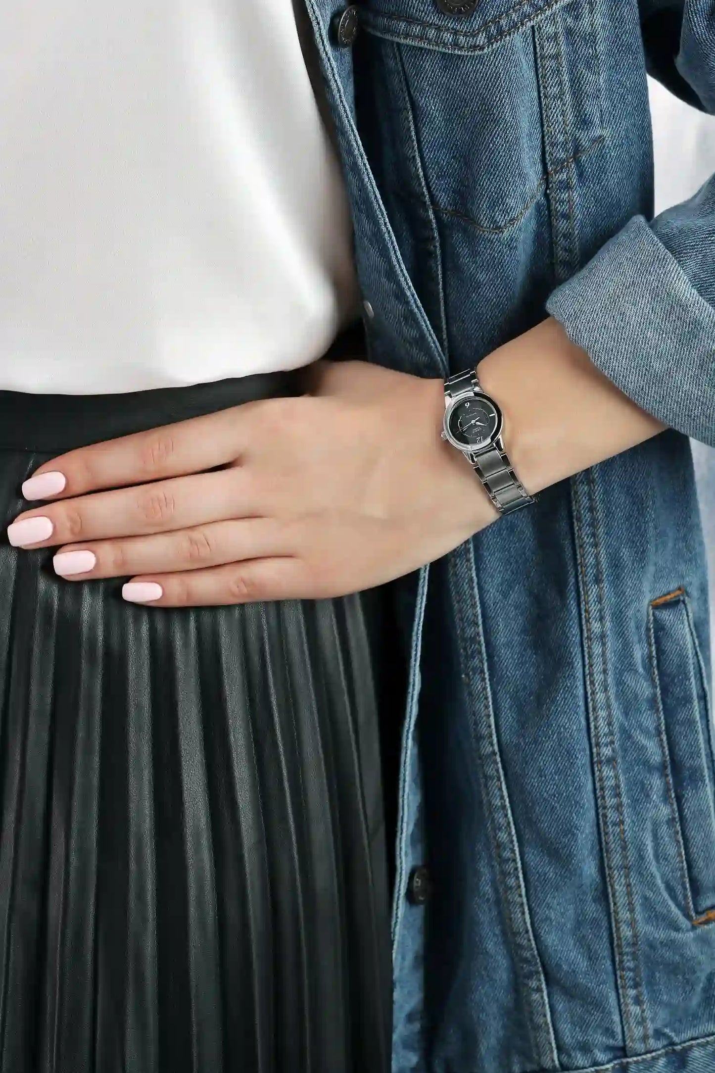 Casio LTP-1230D-1C Stainless Steel Silver Watch, Women Watches