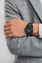 Casio Men's Standard Analog Black Stainless Steel Band Watch MTP-VD02B-1E