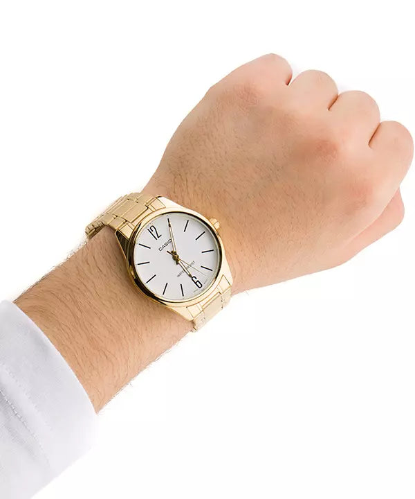 Casio Men's Gold Watch MTP-V005G-7B