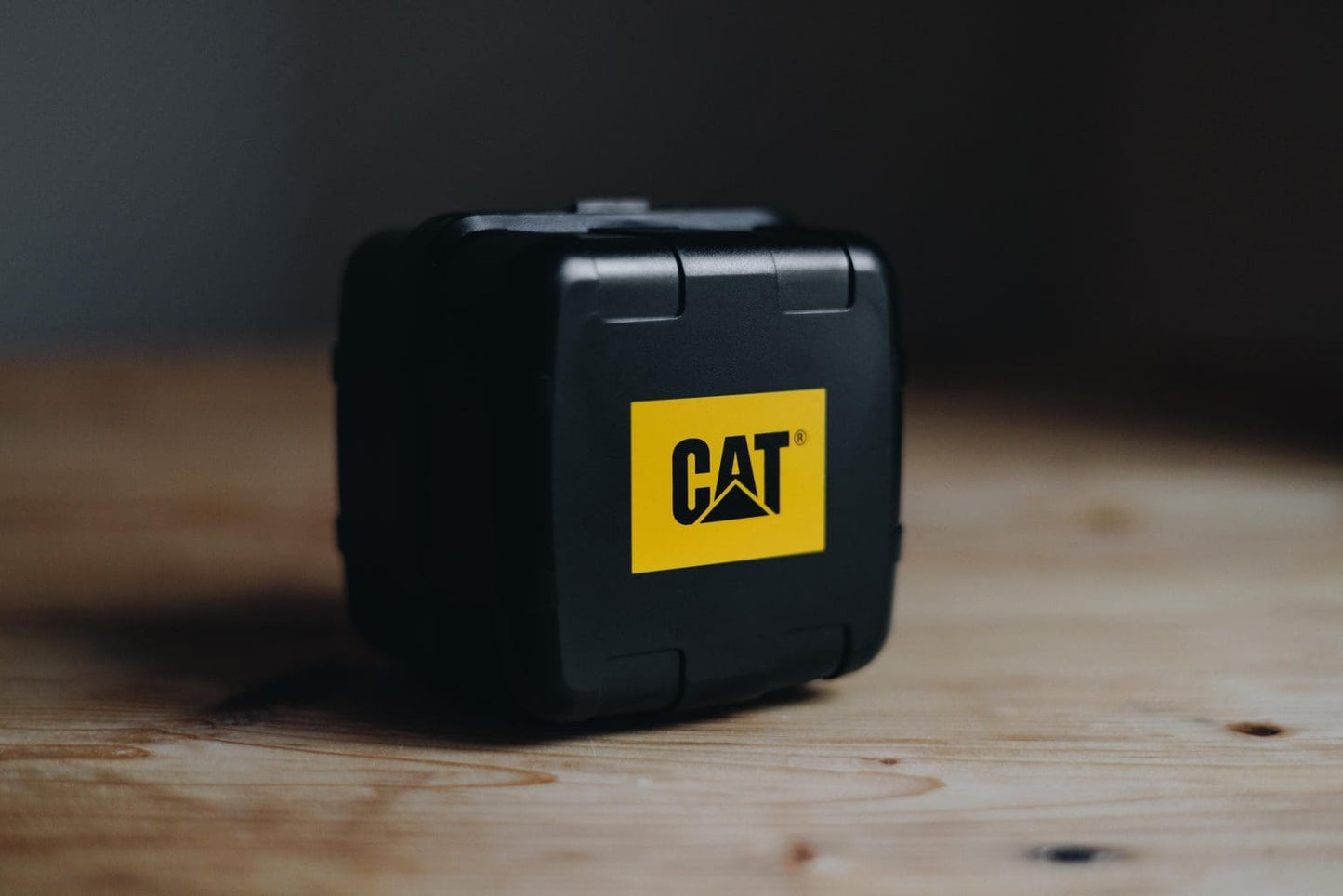 CAT AK.169.27.127 Yellow Rubber Band Black Dial For Men