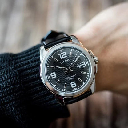 Casio Black Watch MTP-1314L-1A , Men