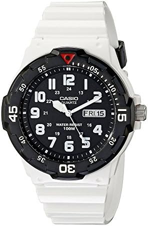 Casio MRW-200HC-7B White Resin Strap Watch For Men