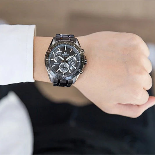 CASIO EDIFICE EFR-552GY-8A MEN WATCH