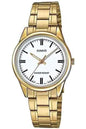 Casio LTP-V005G-7A Gold Stainless Steel Strap Watch for Women