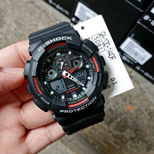 G-SHOCK GA-100-1A4 MEN WATCH