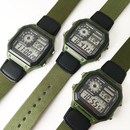 Casio Digital Men Watch AE-1200WHB-3BVDF