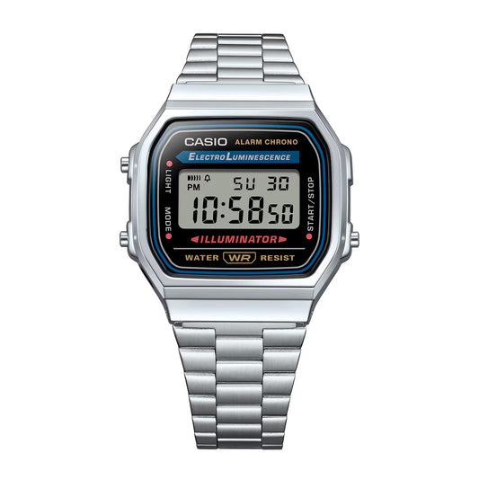 CASIO A168WA-1W MEN WATCH