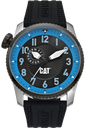 CAT AQ.141.21.116 Black Rubber Band Black Dial For Men