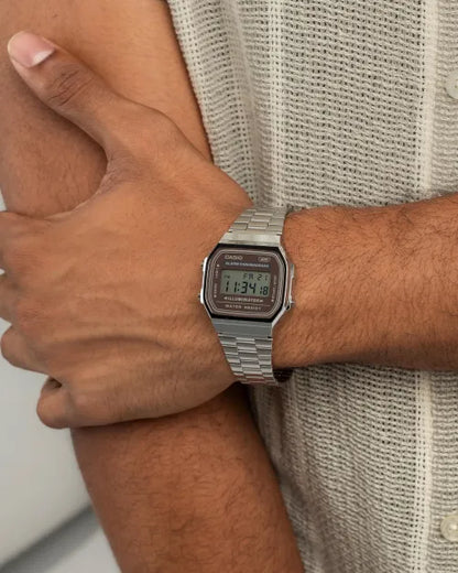 CASIO A168WA-5A MEN WATCH