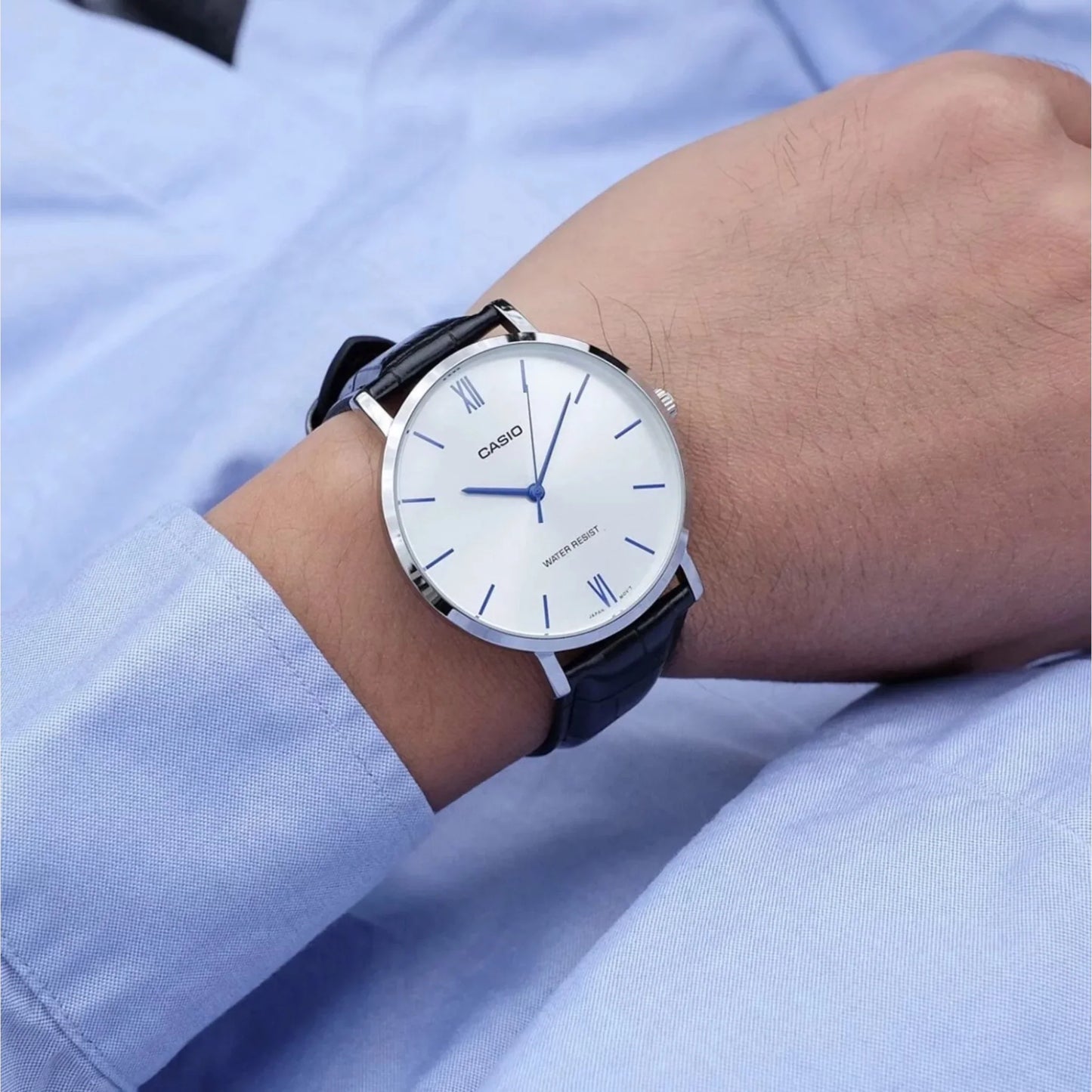 Casio Black Watch MTP-VT01L-7B1, Men