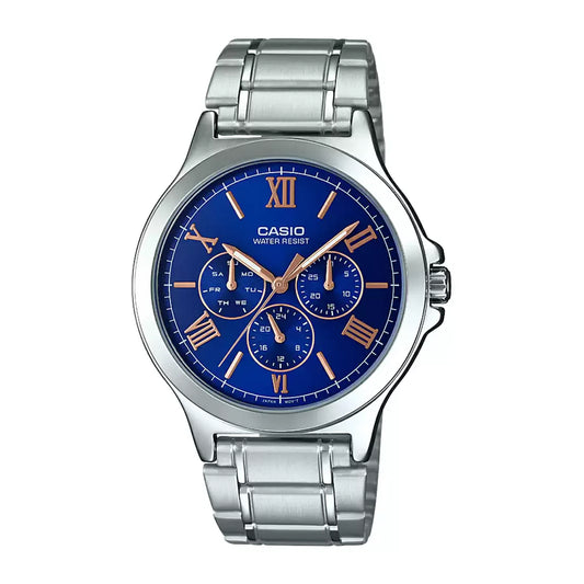Casio MTP-V300D-2A Metal Band Men Watch
