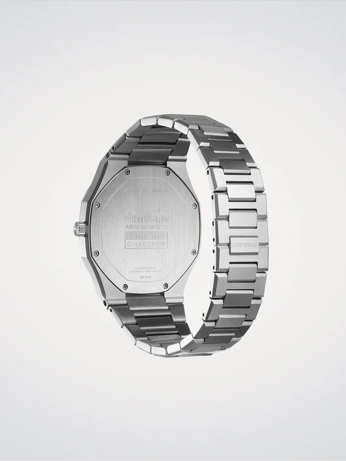 D1 MILANO D1-UTBJ06 SILVER STEEL BAND GREEN DIAL FOR MEN