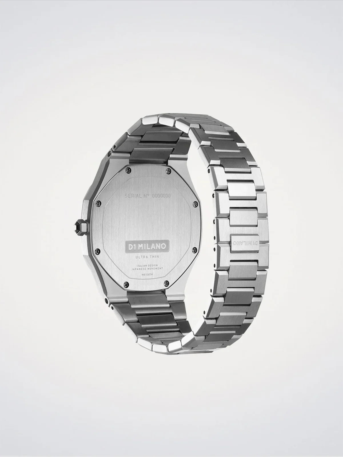 D1 MILANO D1-UTBJ09 SILVER STEEL BAND BLUE DIAL FOR MEN