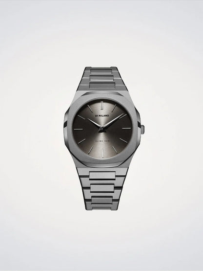 D1 MILANO D1-UTBJ22 GREY STEEL BAND GREY DIAL FOR MEN