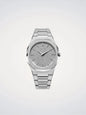 D1 MILANO D1-UTBJ23 SILVER STEEL BAND SILVER DIAL FOR MEN