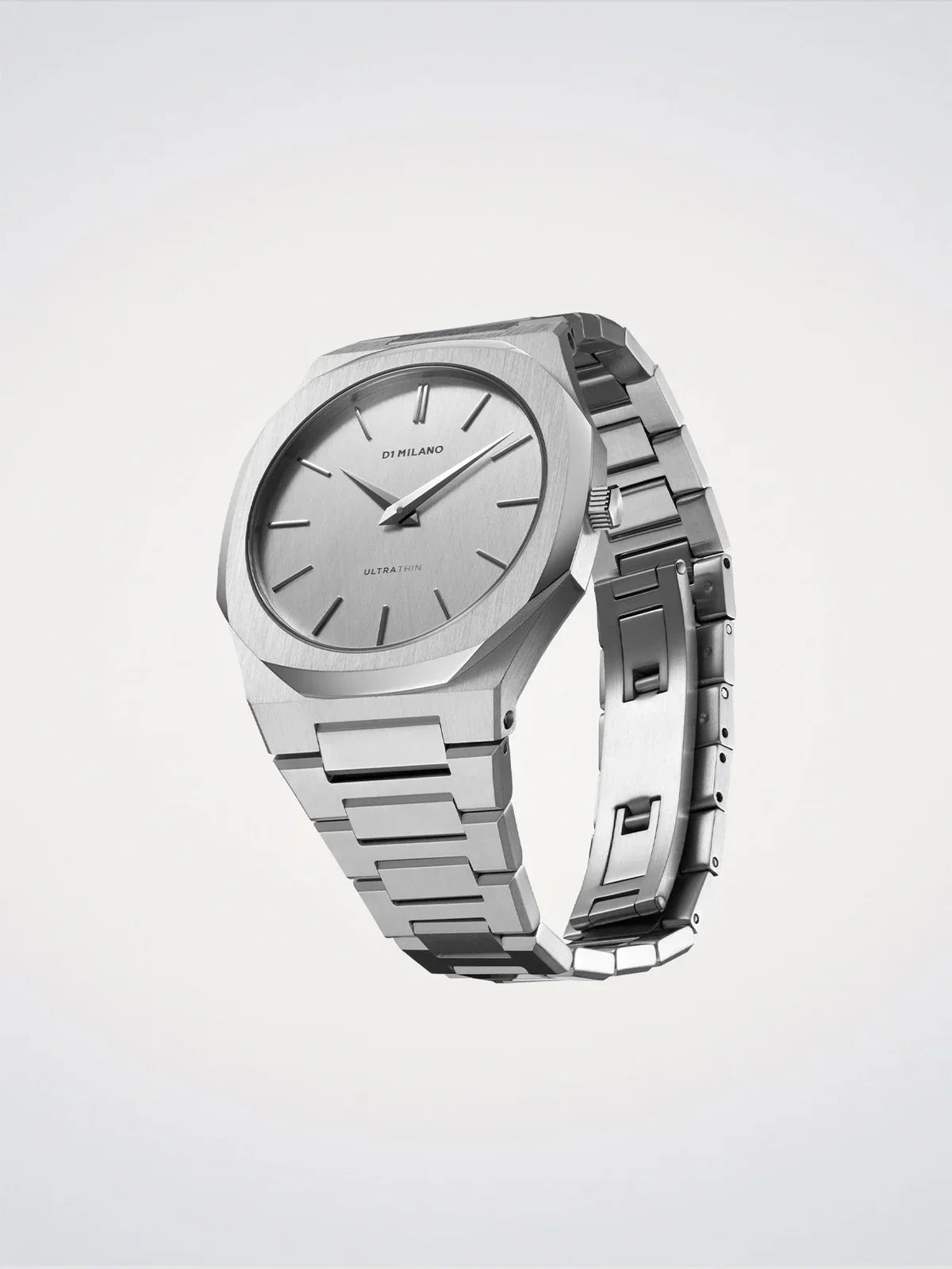 D1 MILANO D1-UTBJ23 SILVER STEEL BAND SILVER DIAL FOR MEN