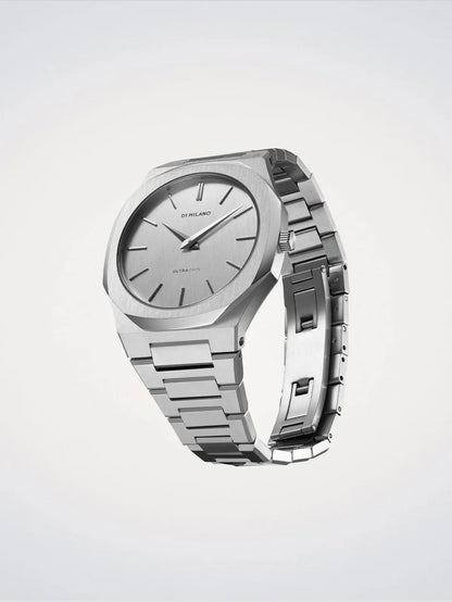D1 MILANO D1-UTBJ23 SILVER STEEL BAND SILVER DIAL FOR MEN
