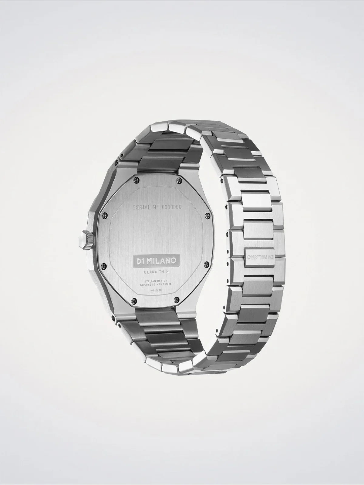 D1 MILANO D1-UTBJ23 SILVER STEEL BAND SILVER DIAL FOR MEN