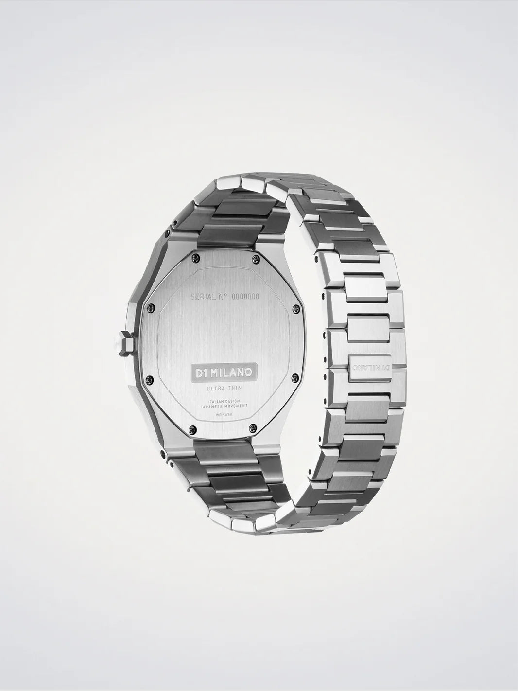 D1 MILANO D1-UTBJ37 SILVER STEEL BAND GREEN DIAL FOR MEN