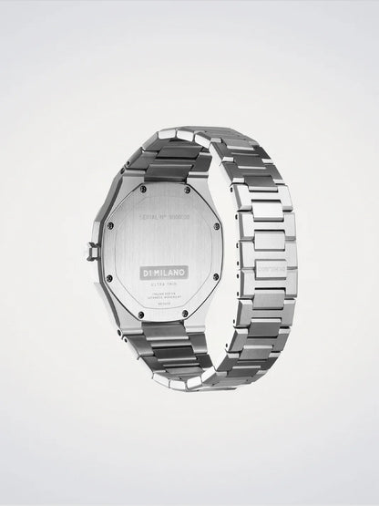 D1 MILANO D1-UTBJ37 SILVER STEEL BAND GREEN DIAL FOR MEN