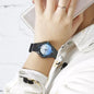 Casio LRW-200H-2E Analog Ladies Round Dial Fashionable diver design Resin Strap Date Quartz Watch