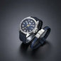CAT SET.QE.141.26.632 Black Rubber Band Blue Dial For Men