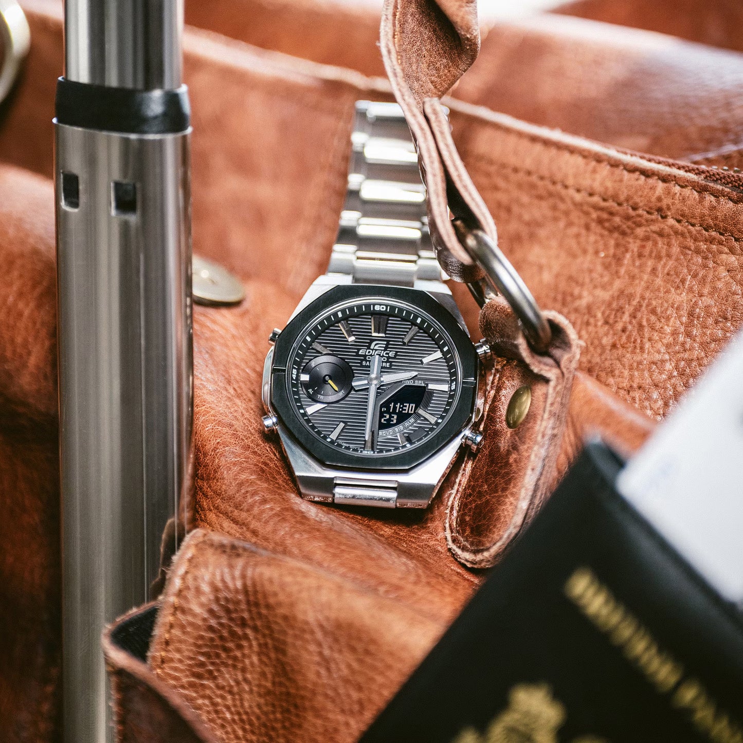 CASIO EDIFICE ECB-S10DB-1A MEN WATCH