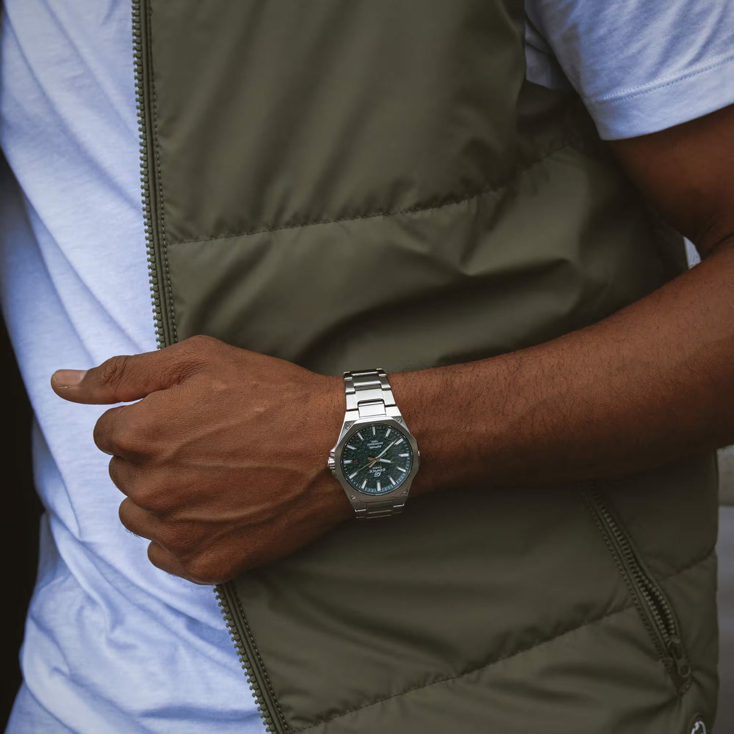 CASIO EDIFICE EFR-S108DE-3A MEN WATCH