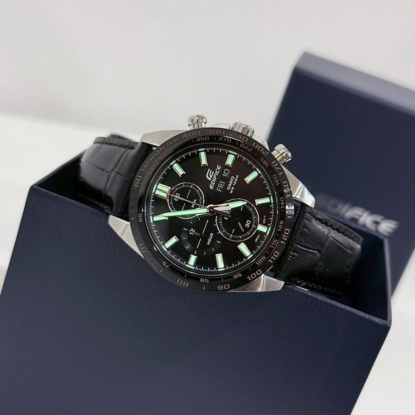 CASIO EDIFICE EFR-574BL-1A MEN WATCH