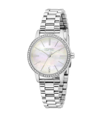 ESPRIT ES1L561M0045 SILVER STEEL BAND WHITE DIAL FOR WOMEN
