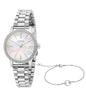 ESPRIT ES1L561M0045 SILVER STEEL BAND WHITE DIAL FOR WOMEN
