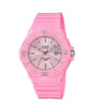 Casio Monter Pink Rubber Pink Dial For Women