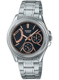 Casio LTP-2089D-1A, Women's Watch - Stainless Steel