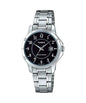 Casio LTP-V004D-1B Stainless Steel, Woman Watches