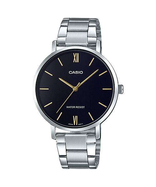 Casio LTP-VT01D-1B Stainless Steel, Woman Watches