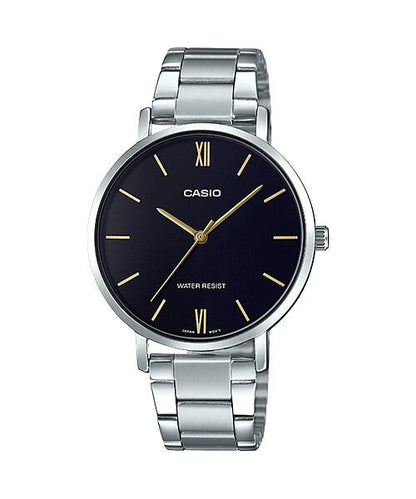 Casio LTP-VT01D-1B Stainless Steel, Woman Watches