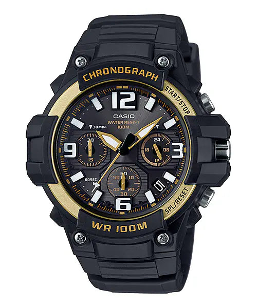Casio Youth Analog Black Dial Watch -MCW-100H-9A2VDF, Men