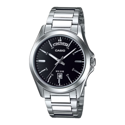 Casio Classic Silver Watch MTP1370D-1A1
