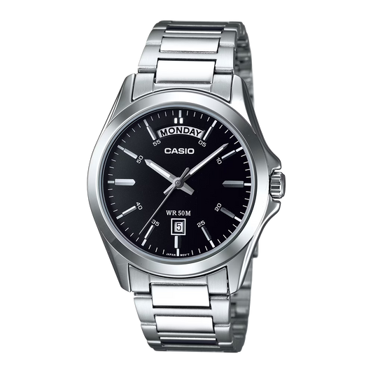 Casio Classic Silver Watch MTP1370D-1A1
